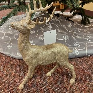 Z Gallerie gold champagne majestic deer